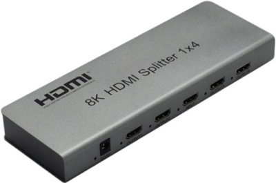 ROZDZIELACZ HDMI SPLITTER 1X4 8K