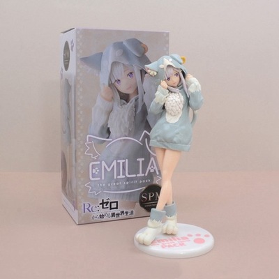 Figurka0CM figurka Anime Rem Ram Emilia Re: Zero ż