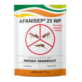 AFANISEP 25WP na KOMARY MRÓWKI KARALUCHY 25g