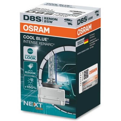 OSRAM OSRAM XENARC COOL BLUE INTENSE D8S 66548CBN