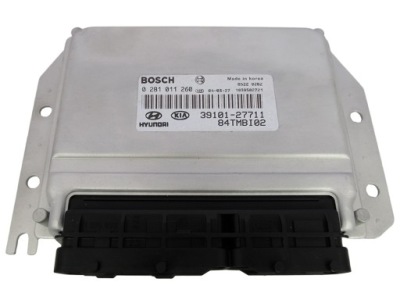 Ecu hyundai getz 1.5 crdi 39101-27711 0281011260 фото №1