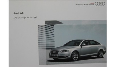 AUDI A6 C6 RESTYLING 2008-2011 POLSKA MANUAL MANTENIMIENTO  