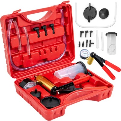 POMPA PRÓŻNIOWA PODCIŚNIENIOWA POMPKA CIŚNIENIOWA ZESTAW ETUI WALIZKA 120ML