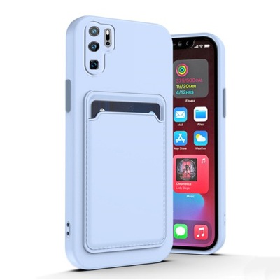 ETUI DO HUAWEI P30 PRO SILIKON NA KARTE CASE KOLOR