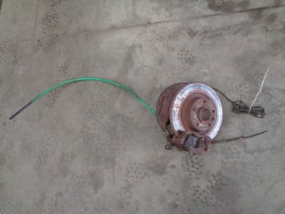 Ступица диск fiat scudo 2 peugeot expert 2 citroen jumpy 2 левая задняя фото №1