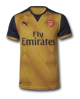 PUMA ARSENAL F.C KOSZULKA 2015-16 WYJAZDOWA r. M