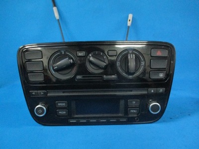 Радіо панель кондиціонер vw up 1s0035156h фото №1