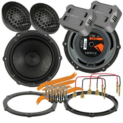 HERTZ ESK CK 165 ALTAVOCES CITROEN C4 AIRCROSS PARTE TRASERA  