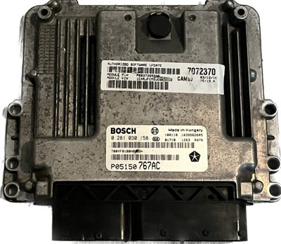 BOSCH 0281030158 P05150767AC БЛОК УПРАВЛЕНИЯ ДВИГАТЕЛЯ WK2 РЕСТАЙЛ 3,0 ДИЗЕЛЬ