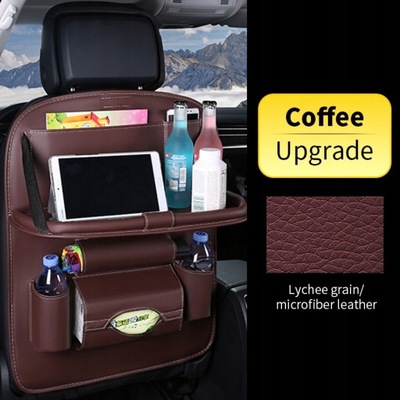 CAR BACK SEAT ORGANIZADOR STORAGE BAG WITH FOLDABLE  