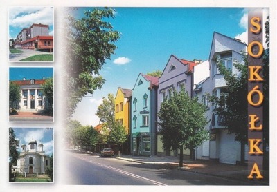 SOKÓŁKA - RATUSZ - CERKIEW - APTEKA - UL. GRODZIEŃSKA