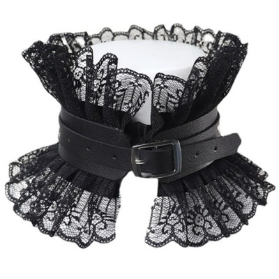 CHOKER Punk KOŁNIERZYK Gothic obroża Punk KORONKA