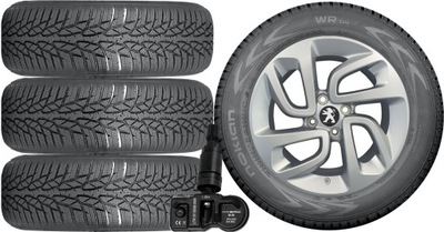 NUEVO RUEDAS INVIERNO PEUGEOT 307 NOKIAN 205/55R16+TPMS  