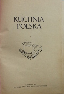 Kuchnia polska Berger 1955