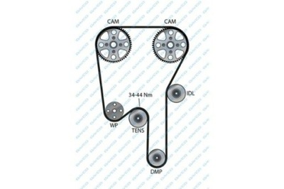 CORREA MULTICOSTAL (6PK952) 6PK952S  