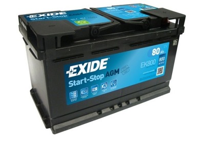 EXIDE EK800 BATERÍA  