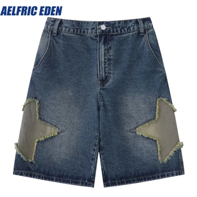 Aelfric Eden Retro Embroidery Star Patch Baggy Den