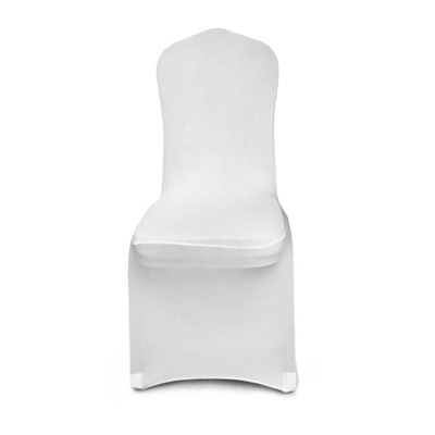 Pokrowce na krzesła uniwerslane białe 50 szt