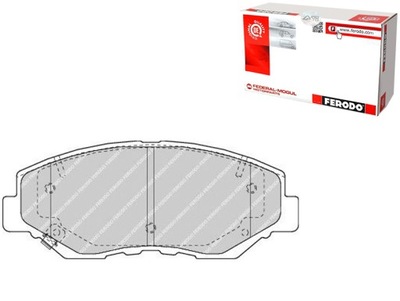 ZAPATAS DE FRENADO HONDA PARTE DELANTERA CR-V 02- FERODO  