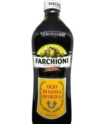 Oliwa z oliwek do smażenia z Włoch sansa 1 litr szkło