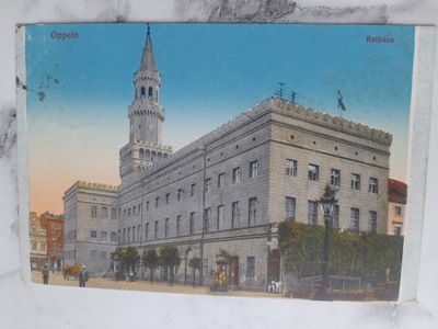OPOLE RATUSZ FELDPOST 1917 OPPELN