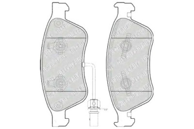 Delphi тормозные колодки тормозные audi a6 s6 quattro 4f2. c фото №1