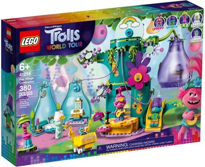 LEGO TROLLE 41255 TROLLS TROLE POPOWA WIOSKA klock