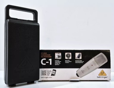 BEHRINGER C-1 MIKROFON STUDYJNY USB POJEMNOŚCIOWY