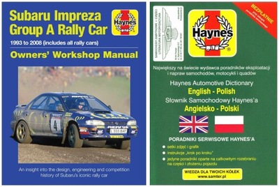Subaru Impreza WRC rajdowy gr A (1993-2008) budowa historia +GRATIS 24h 