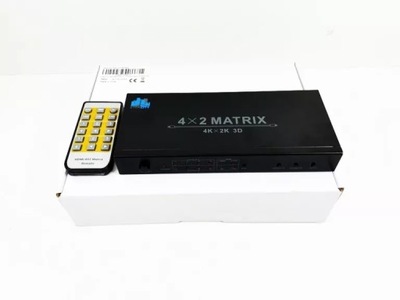 SWITCH HDMI MATRIX 4X2 Z PILOTEM