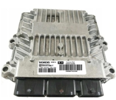Бортовий комп'ютер ecu citroen 2.0 5ws40106e-t 9651942980 фото №1