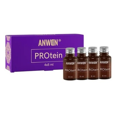Anwen proteinowa kuracja do włosów zniszczonych
