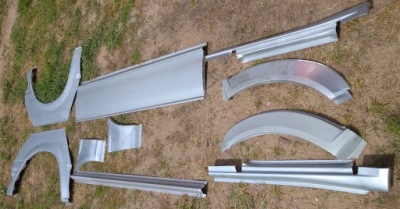 Mercedes sprinter 95-06 праві поріг пороги + монтаж фото №1