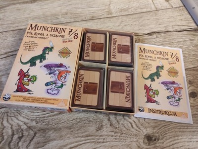 Munchkin 7, 8 - Pół Konia, a Uciągnie Oszukując Oburącz 7/8