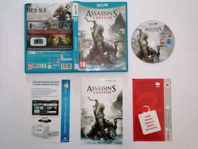 ASSASSIN`S CREED III STAN BDB NINTENDO Wii U