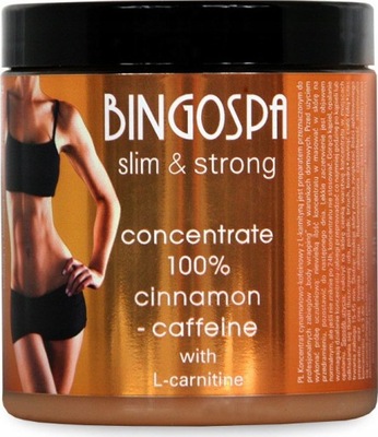 BINGOSPA Koncentrat cynamonowo-kofeinowy 250 G