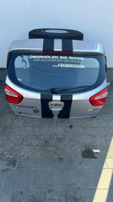 Крышка багажника багажника kia rio iii 11- серебристая 5d фото №1