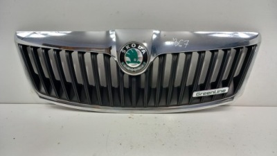 Skoda octavia ii lift решітка радіатора решітка радіатора хром фото №1