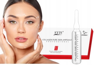 SYIS Ampułki Collagen Pure 100% KOLAGEN napinające 1 szt