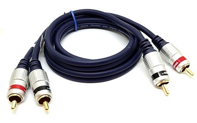 Przyłącze kabel CHINCH 2x RCA na 2xRCA 25m