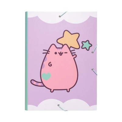 Pusheen - Folder / teczka do przechowywania dokumentów A4 (24 x 34 cm)