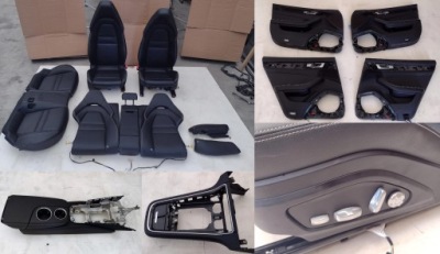 Porsche panamera 971 сиденья сиденье обивка туннель фото №1