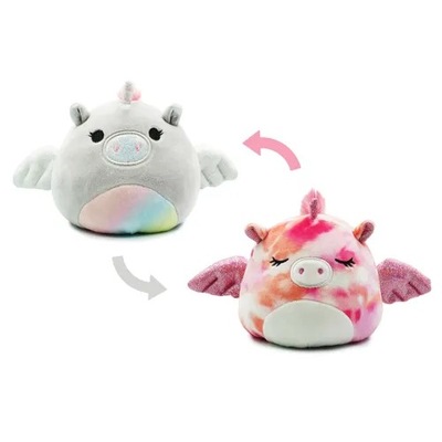 Squishmallows FLIP MALLOWS 2w1 HENLEY LIZELLA 13cm