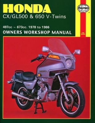 Instrukcja serwisowa Honda CX 500 650 GL 500 650