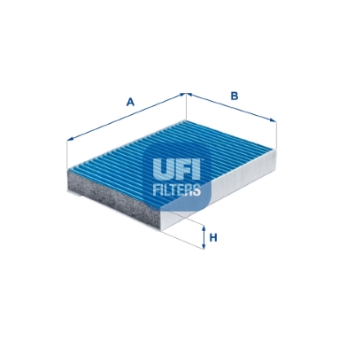 UFI 34.245.00 ФИЛЬТР, ВЕНТИЛЯЦИЯ СТОРОНЫ PASAŻE