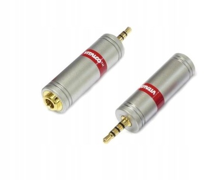 adapter Jack 2,5 4 PIN polowy wtyk - 3,5 gn STEREO