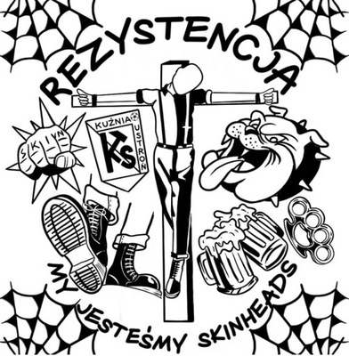 LP Rezystencja - My Jesteśmy Skinheads [black LP]