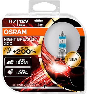 Osram H7 Night Breaker Laser +200% new
