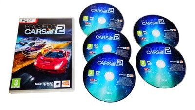 PROJECT CARS 2 PREMIEROWE BOX PL PC PUDEŁKO PO GRZE