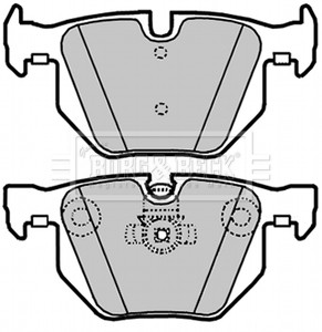 КОЛОДКИ ТОРМОЗНЫЕ ЗАД BMW 3 05-